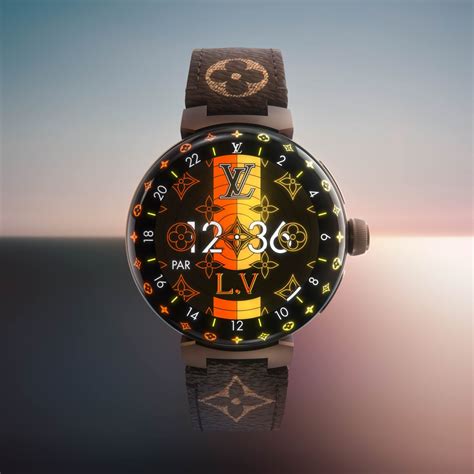 louis vuitton tambour horizon light up|Louis Vuitton watch tambour horizon.